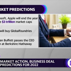 7 stock market predictions for 2022 from Yahoo Finance's Brian Sozzi
