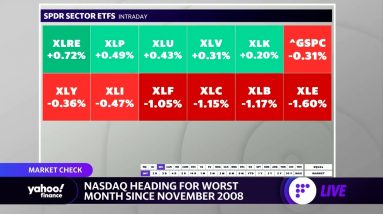 Market check: Stocks open lower, Nasdaq falls further into correction territory