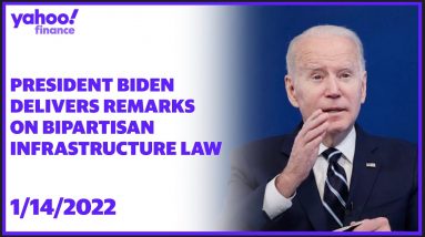 LIVE: President Biden remarks on Bipartisan Infrastructure Law an plans to rebuild bridges in the US