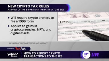 Taxes: How to report crypto transactions to the IRS